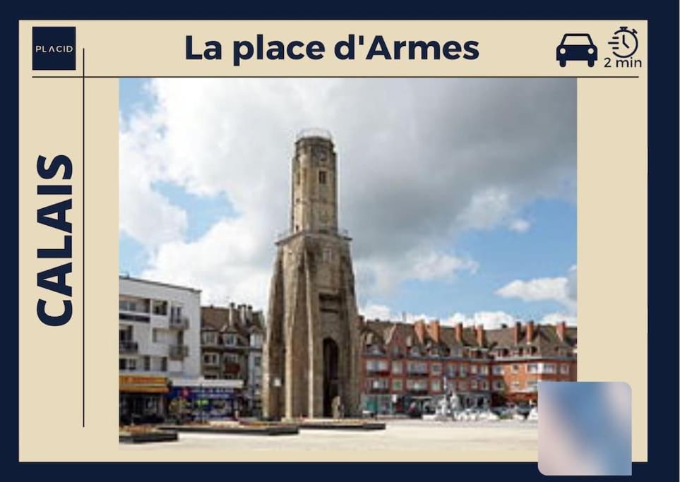 Newz3 - Centre-Ville - Tv - Wifi Calais Exterior photo